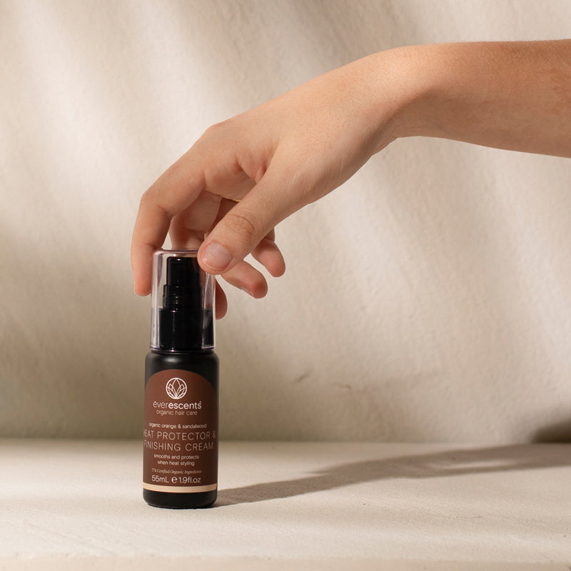 Organic Heat Protector & Finishing Cream