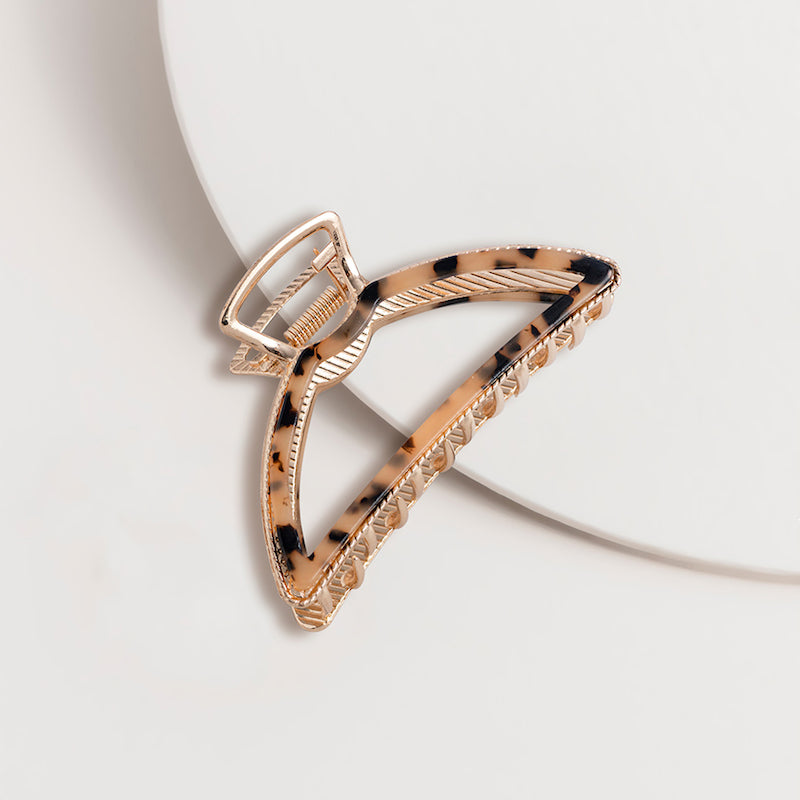 Metal & Acetate Claw Clip