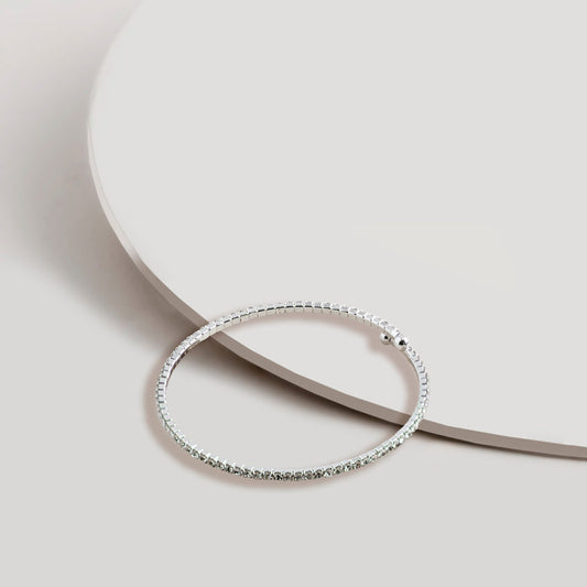 Delicate Rhinestone Bangle