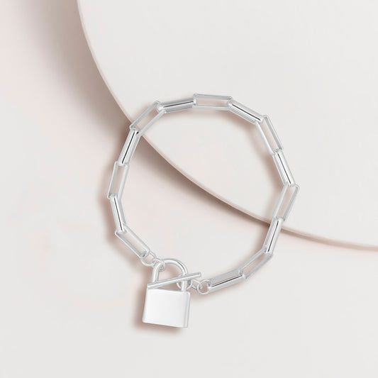 Padlock Fob Bracelet