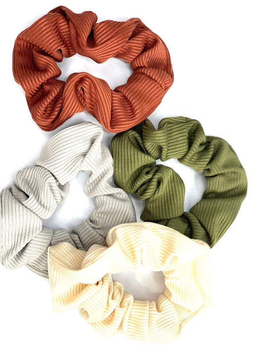 Ribbed Scrunchie