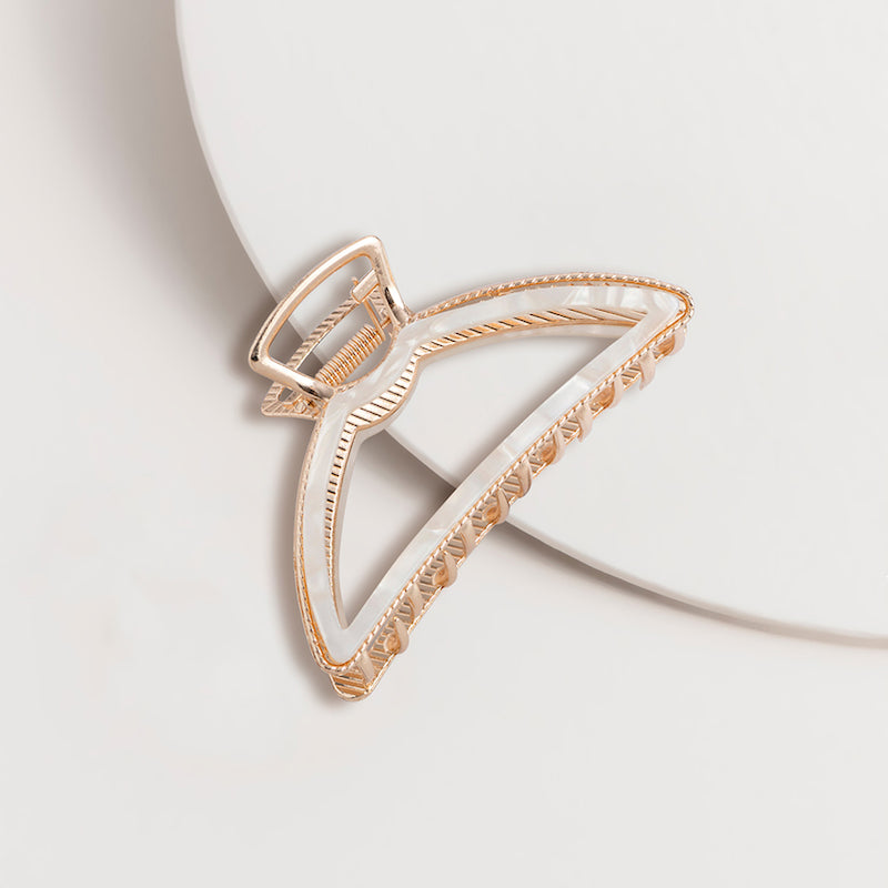 Metal & Acetate Claw Clip